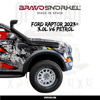 Snorkel Ford Ranger Raptor 2023 zu Gegenwart 3.0L PETROL - BRAVO SNORKEL auf Xperts4x4 Zubehör 4x4 Off-Road