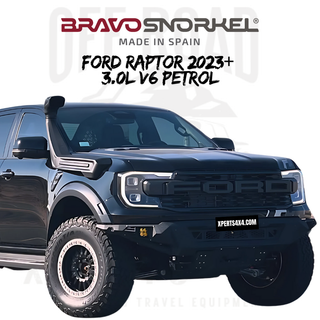 Snorkel Ford Ranger Raptor 2023 zu Gegenwart 3.0L PETROL - BRAVO SNORKEL auf Xperts4x4 Zubehör 4x4 Off-Road