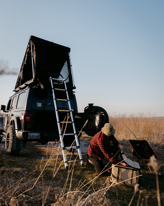 Dachzelt Rigid TREK - 2 Places Ultralight auf Xperts4x4 Zubehör 4x4 Off-Road