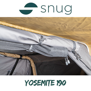 Dachzelt Weich SNUG YOSEMITE 190 (190 x 310 x 126 cm) auf Xperts4x4 Zubehör 4x4 Off-Road