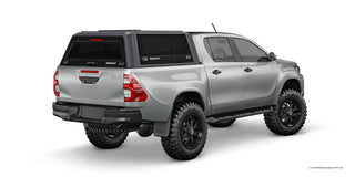 Hardtop RSI EVO SPORT - Toyota Hilux 2016+ - Double Cab RSI SMARTCAP  Mattschwarz 005.EV1304-MB Xperts4x4